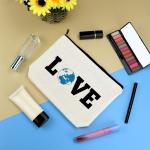 Travel Makeup Bag for Flight Attendants and Pilots