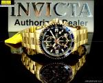 Invicta Men's 45mm Stainless Steel Black Dial Watch