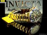 Invicta Men's 45mm Stainless Steel Black Dial Watch