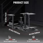 Adjustable Flight Simulator Cockpit for Logitech X52 PRO