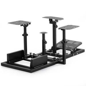 Adjustable Flight Simulator Cockpit for Thrustmaster & Logitech