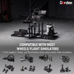 Adjustable Flight Simulator Cockpit for Logitech X52 PRO