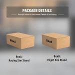 Adjustable Flight Simulator Cockpit for Thrustmaster & Logitech