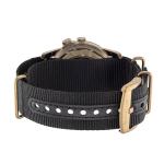 Glycine Airman Vintage Noon Bronze Fabric Strap Watch