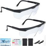 Saysurey Flight Training Glasses with Adjustable View