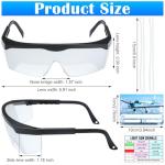 Saysurey Flight Training Glasses with Adjustable View