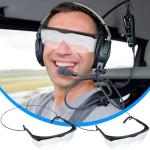 Saysurey Flight Training Glasses with Adjustable View