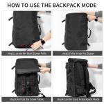 YOUMIAN 60L Convertible Travel Backpack and Duffle
