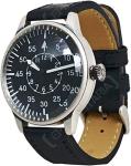 Mil-Tec Retro Pilot Mechanical Watch - Black