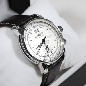 Zeppelin 100 Jahre GMT Men's Watch Beige Dial