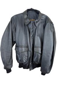 Sporty A-2 Goatskin Leather Flight Jacket 38