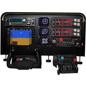 Meza Flight Simulator Cockpit for Honeycomb & Logitech