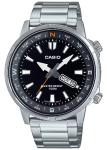 Casio Men’s Aviator Steel Watch with Black Dial