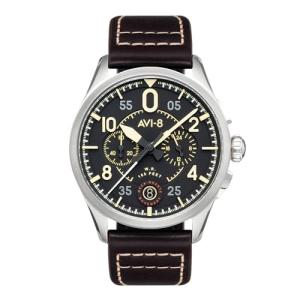 AVI-8 Men's 42mm Spitfire Lock Pilot Watch