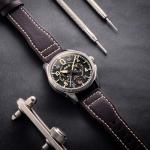AVI-8 Men's 42mm Spitfire Lock Pilot Watch