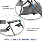 Foldable Flight Sim Cockpit for Logitech & Thrustmaster