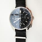 Bulova Lunar Pilot Men's Chronograph Watch - Black/NATO