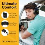 KA-1 Aviation Headset for Pilots - Noise Cancelling