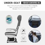 16 Inch Lightweight Underseat Luggage with Wheels