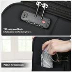 16 Inch Lightweight Underseat Luggage with Wheels