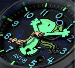 AVI-8 Snoopy Flying Ace Automatic Watch Grey