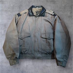 Sporty Vintage A5 Flight Bomber Jacket XL