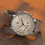 Men's Chronograph Watch - Stainless Steel & Leather