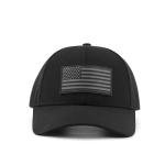 American Flag Baseball Cap with PVC Patch