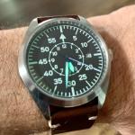 Boyarca Men's Aviator Pilot Watch with Luminous Dial