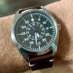 Boyarca Men's Aviator Pilot Watch with Luminous Dial