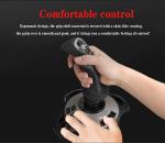 PC Flight Simulator Joystick with Vibration Controls