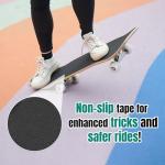 Galaxy-Themed Skateboard for All Ages