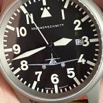 Men's Germany Pilot Titanium Messerschmitt Watch 41mm