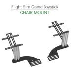 Chair Mount for Flight Sim Joystick and Throttle