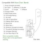 Chair Mount for Flight Sim Joystick and Throttle