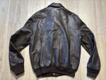 90s Sportys Pilot A2 Leather Flight Jacket