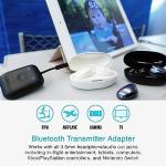 Bluetooth Audio Transmitter Adapter for AirPods & Headphones