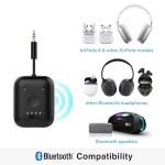Bluetooth Audio Transmitter Adapter for AirPods & Headphones