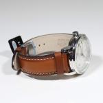 Zeppelin ED.1 GMT Men's Leather Strap Watch