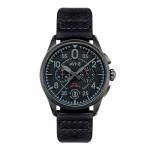 AVI-8 Men's Spitfire Pilot Watch with Leather Strap