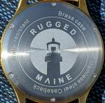 Military Pilot Watch with Brass Case and Japan Movement