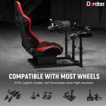 Dardoo Flight Simulator Cockpit Stand for Thrustmaster & Logitech