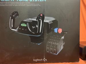 Logitech Flight Yoke System with Cirrus Adapters