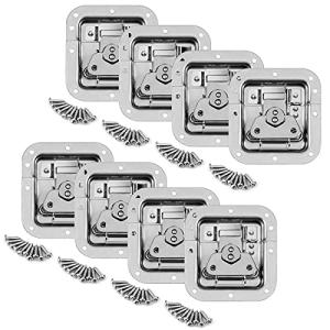 8 Pack Spring Loaded Recessed Butterfly Latches