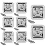 8 Pack Spring Loaded Recessed Butterfly Latches