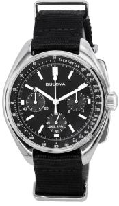 Bulova Lunar Pilot Men's Watch with Black Dial