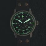 Vintage WW2 Luftwaffe Aviator Watch with Leather Strap