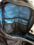 Tailwind Backpack in Black and Sky Black