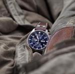 B & R Bands IWC Pilot Style Aviation Watch Band Straps - 20mm 21mm 22mm (20mm, Brown Horween Rivet)