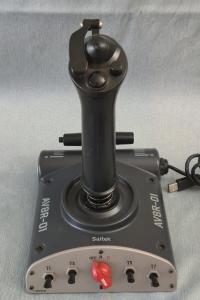 Saitek Aviator AV8R-01 Dual Throttle Joystick PC-USB FormFlight Simulators Works
